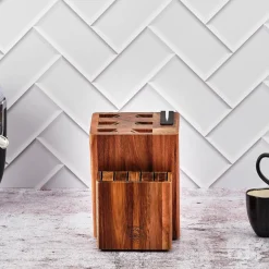 Bloc avec couteaux de cuisine et couteaux à steak Erling Loviisa - 14 pièces