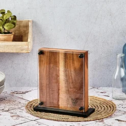 Bloc avec couteaux de cuisine Jakob Rauma bois mat - 7 pièces