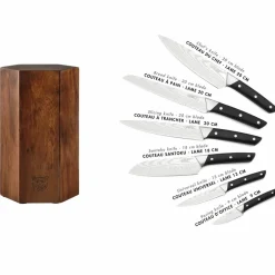 Bloc avec couteaux de cuisine Erling Imatra - 7 pièces