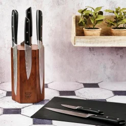 Bloc avec couteaux de cuisine Erling Imatra - 7 pièces