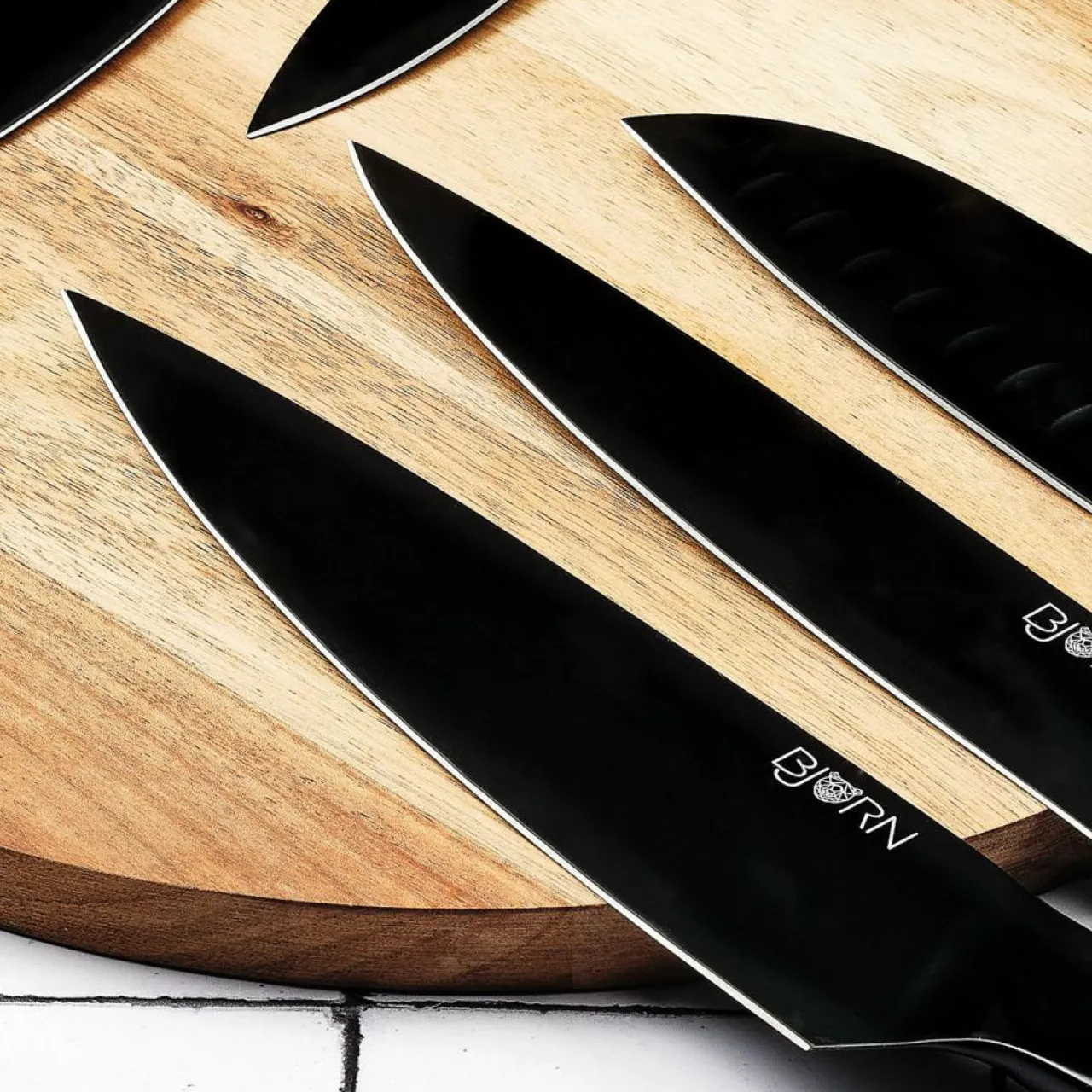 Bloc avec couteaux de cuisine Jensen Skagen - 7 pièces