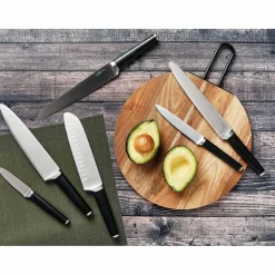 Bloc avec couteaux de cuisine Jona Imatra inox mat - 7 pièces