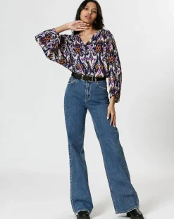 Blouse Alix violette