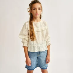 Blouse brodée Hyper blanche