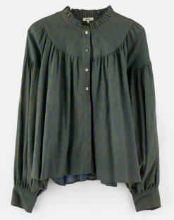 Blouse Diana olive night