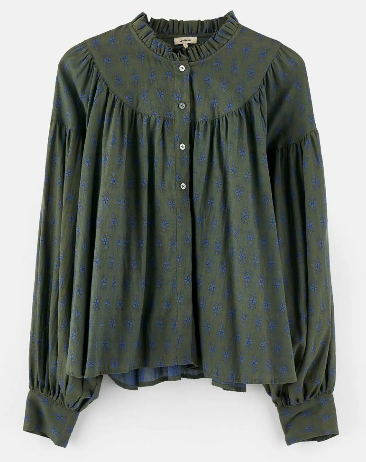 Blouse Diana olive night