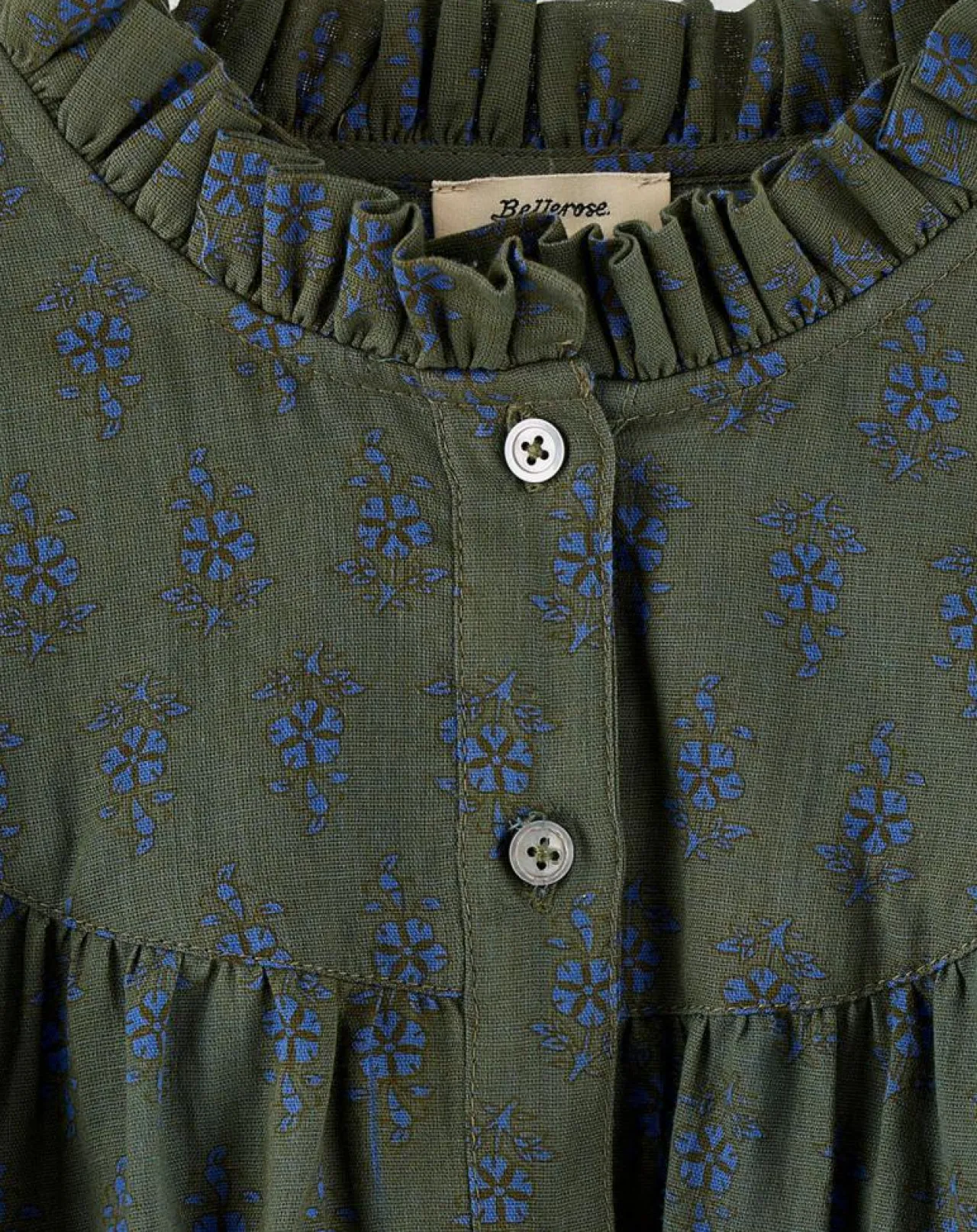 Blouse Diana olive night