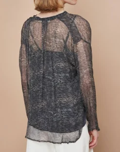 Blouse Elene granit encre