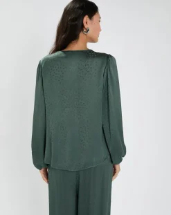 Blouse Enzo verte