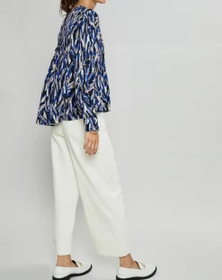 Blouse Loika bleu roi