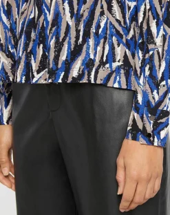 Blouse Loika bleu roi