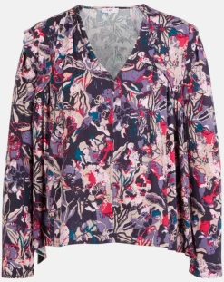 Blouse Lucil rose/violet