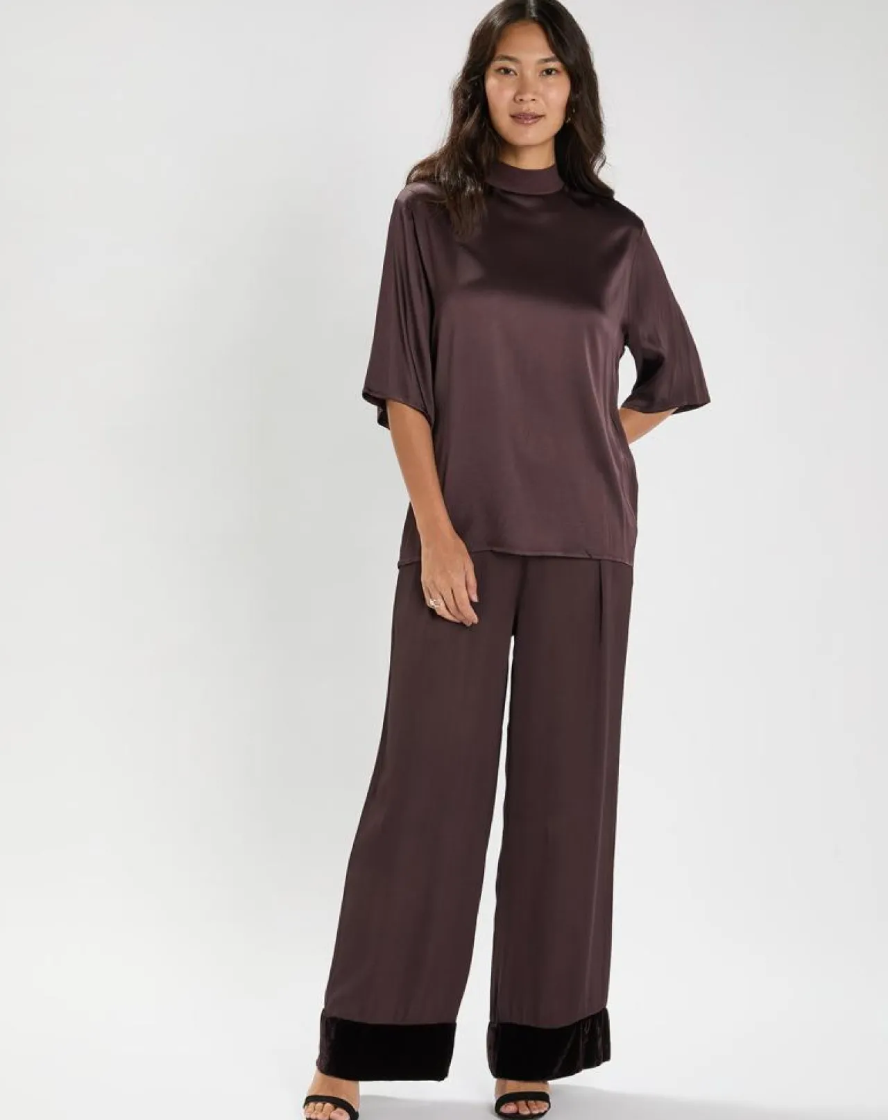 Blouse Mattie raisin