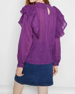 Blouse Neroli violet