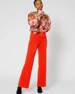 Blouse Patchwork rose