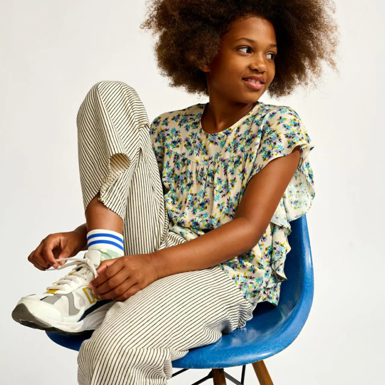 Blouse Peppers imprimée multicolore