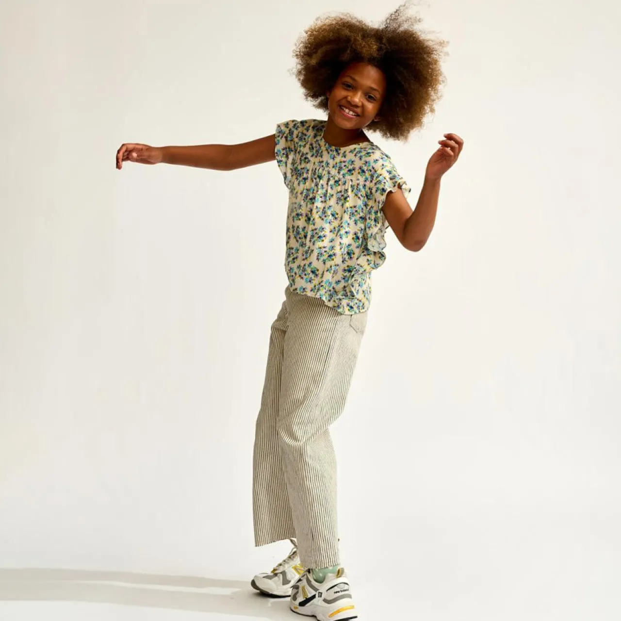 Blouse Peppers imprimée multicolore