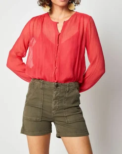 Blouse Qartil rouge