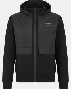 Blouson à capuche Media Aston Martin Racing noir