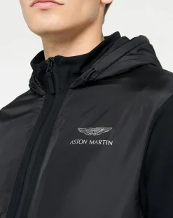 Blouson à capuche Media Aston Martin Racing noir