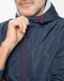Blouson à capuche Sport bleu