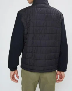 Blouson Aston Martin Racing Jersey bimatière noir