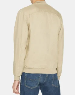 Blouson bombers 100% Lin Poulin beige