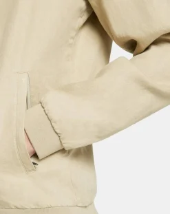 Blouson bombers 100% Lin Poulin beige
