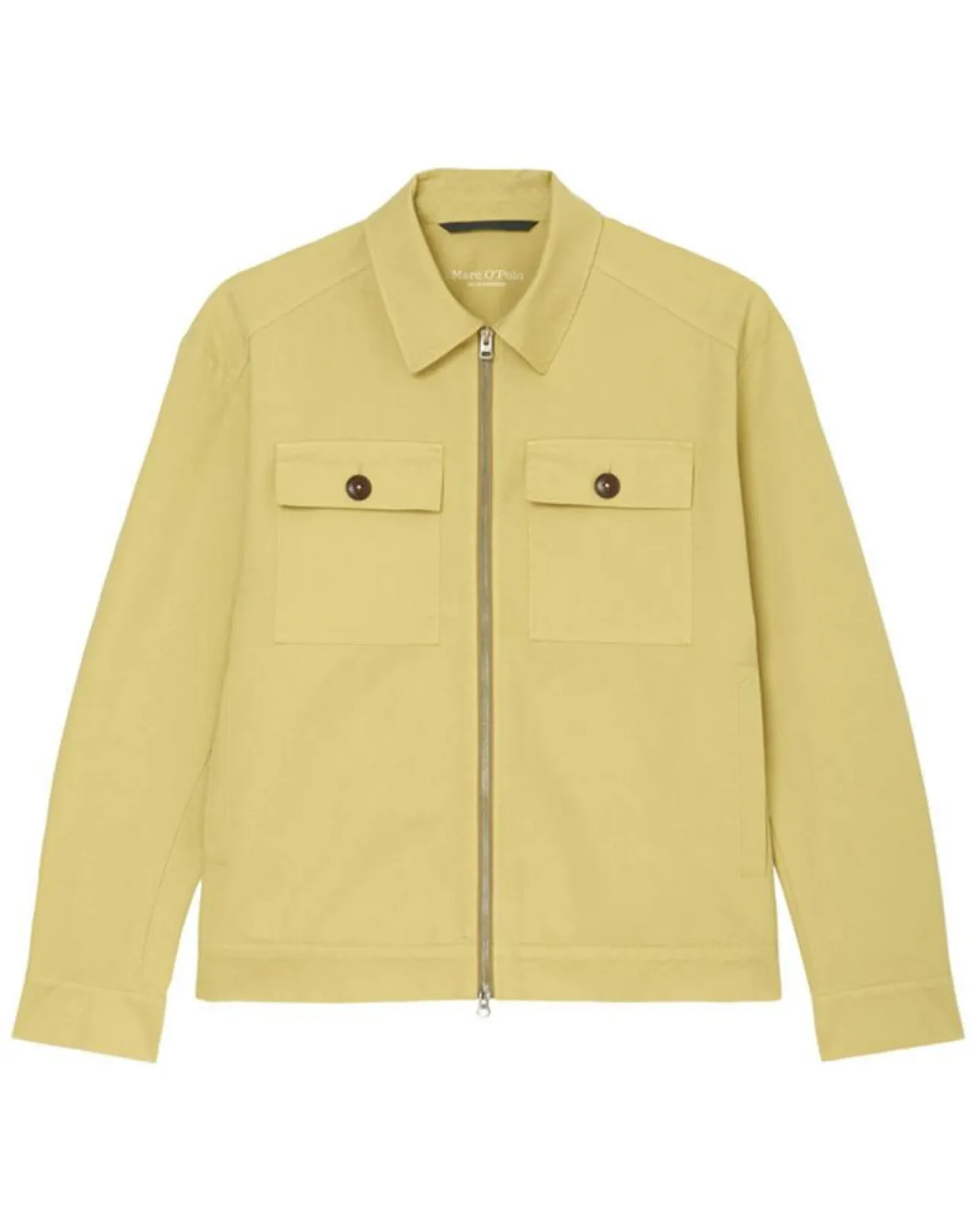 Blouson Coton Organic Double Poche jaune clair