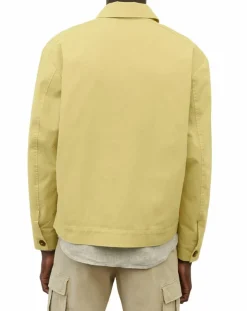 Blouson Coton Organic Double Poche jaune clair