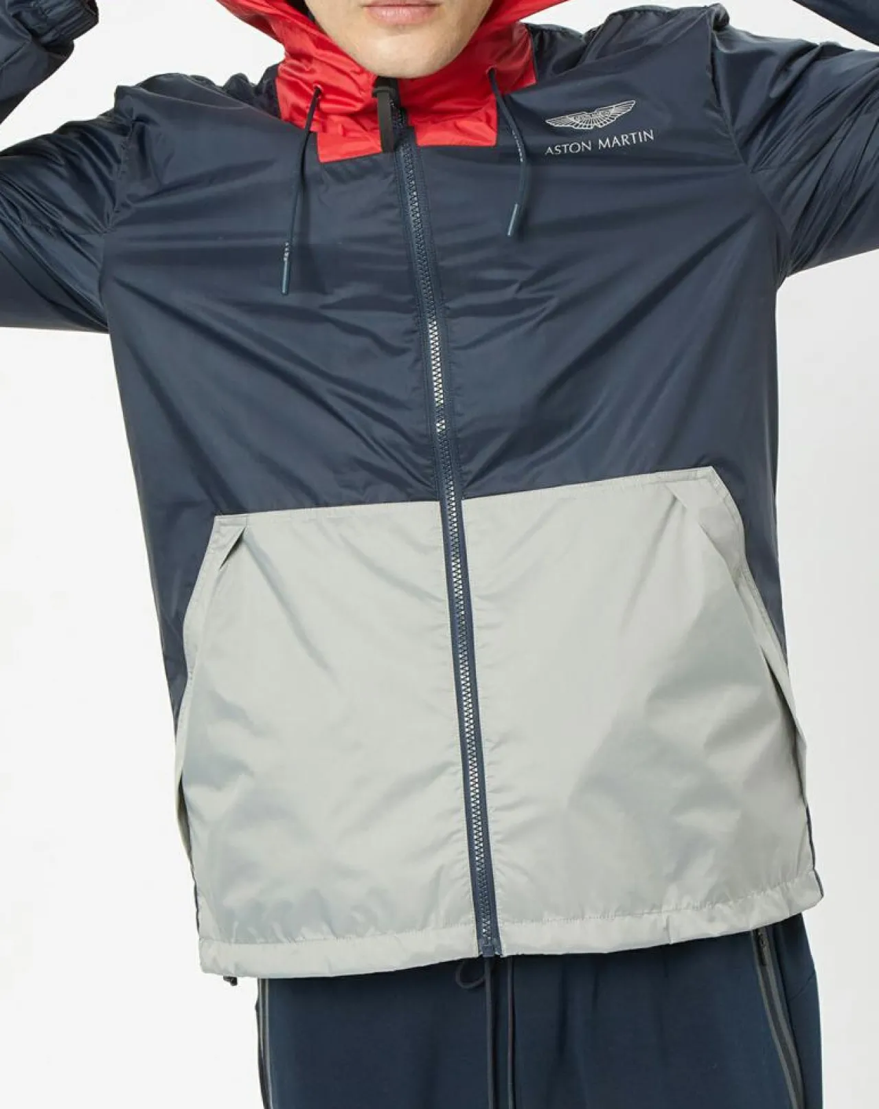 Blouson Coupe-vent à capuche Aston Marting Racing multicolore