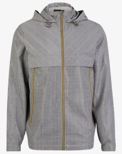 Blouson coupe-vent Decks à carreaux blanc/noir