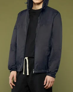 Blouson coupe-vent en Matière recyclée Maway noir
