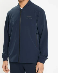 Blouson court Aston Martin Racing bleu marine