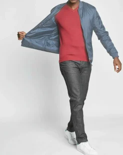 Blouson Déperlant Larmerml Warmer bleu/gris