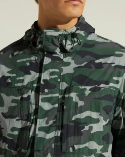 Blouson Déperlant Lawaypr vert/gris