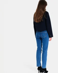 Blouson en Double face Laine mélangée Volia nocturne