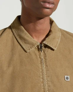 Blouson en Velours côtelé Parker beige foncé