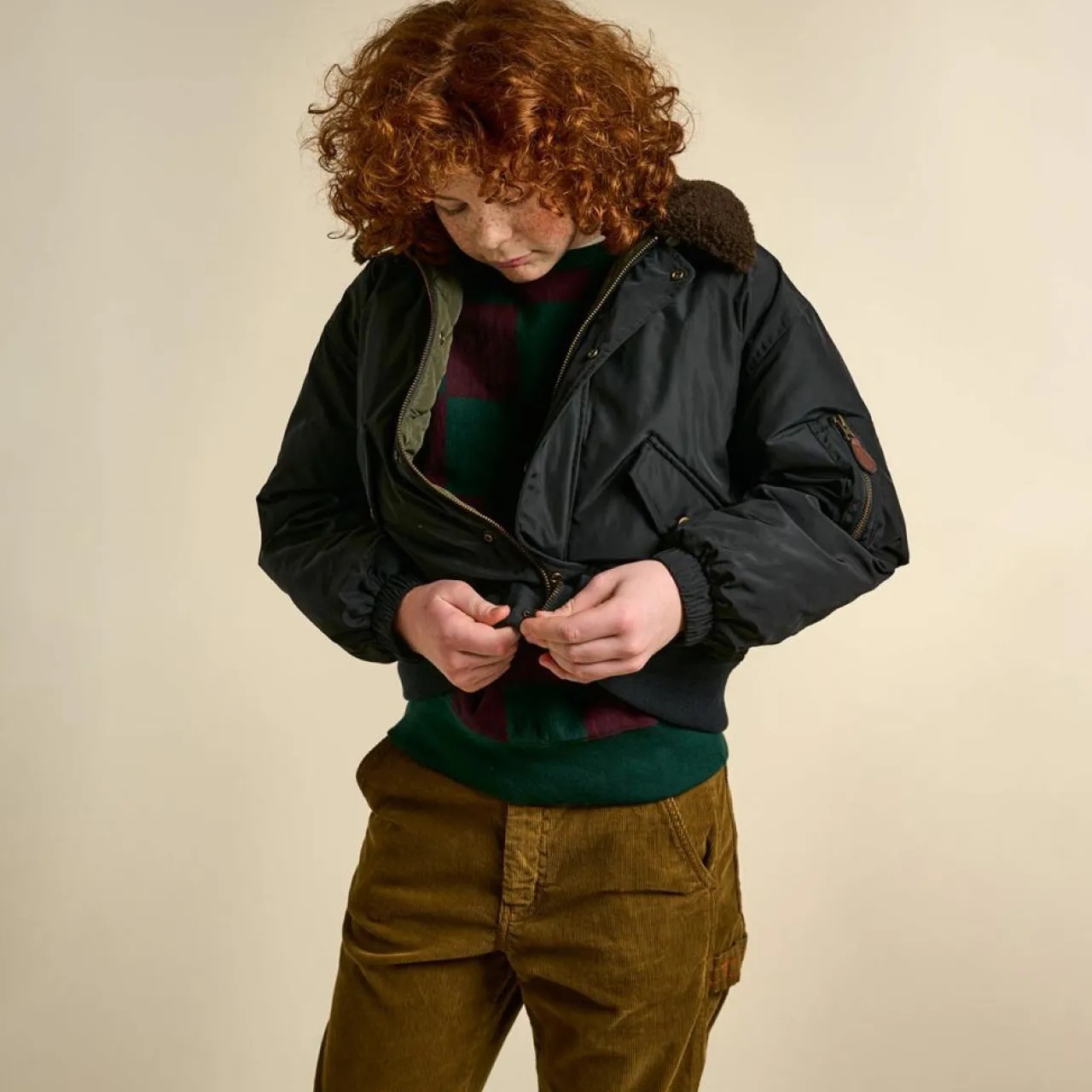 Blouson Hendrick bleu marine