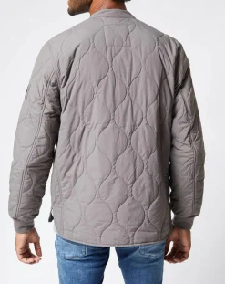 Blouson Matelassé Drayton taupe