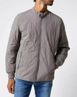 Blouson Matelassé Drayton taupe