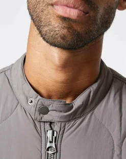 Blouson Matelassé Drayton taupe