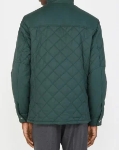 Blouson matelassée Rechas vert foncé