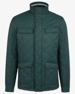 Blouson matelassée Rechas vert foncé