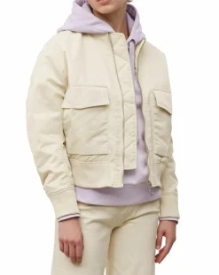 Blouson Patch Logo beige