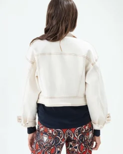 Blouson Penelope naturel/terracotta