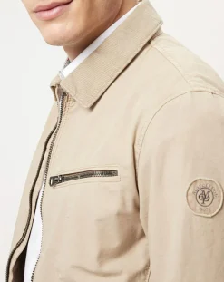 Blouson Racer beige