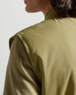 Blouson sans manches Pavest rev kaki clair