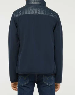 Blouson Soft Shell Aston Martin Racing bleu marine