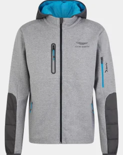 Blouson Sweat Hybride Aston Martin Racing gris